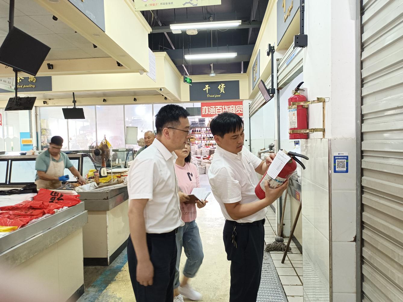 管好“菜籃子”，守護“大民生”國資運營公司開展菜市場大巡查